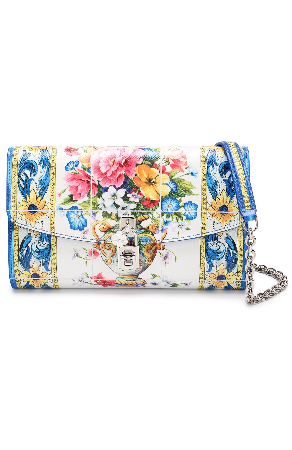 Сумка Dolce Pochette с принтом Dolce & Gabbana, разноцветного цвета, арт. 0116/BB6231/AI420 в ЦУМ | Фото №6 Сумка Dolce Pochette с принтом Dolce & Gabbana разноцветного цвета | Фото №6