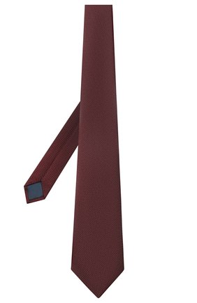 Мужской шелковый галстук LANVIN бордового цвета по цене 10850 руб., арт. 1207/TIE | Фото 2 Мужской шелковый галстук LANVIN бордового цвета, арт. 1207/TIE | Фото 2