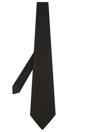 Мужской шелковый галстук LANVIN черного цвета по цене 10850 руб., арт. 1207/TIE | Фото 2 Мужской шелковый галстук LANVIN черного цвета, арт. 1207/TIE | Фото 2