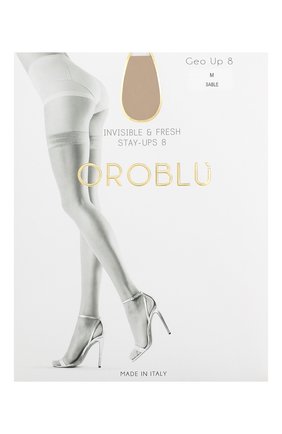 Женские капроновые чулки OROBLU светло-бежевого цвета по цене 1805 руб., арт. V0BC01003 | Фото 1 Женские капроновые чулки OROBLU светло-бежевого цвета, арт. V0BC01003 | Фото 1