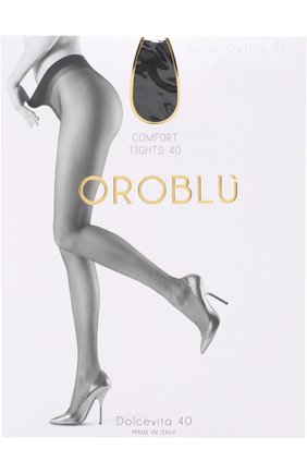 Женские капроновые колготки OROBLU темно-серого цвета по цене 1475 руб., арт. V0BC01013 | Фото 1 Женские капроновые колготки OROBLU темно-серого цвета, арт. V0BC01013 | Фото 1