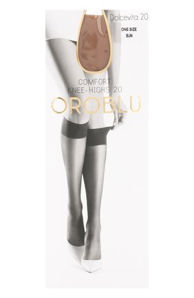 Женские капроновые гольфы OROBLU бежевого цвета по цене 467 руб., арт. V0BC01054 | Фото 1 Женские капроновые гольфы OROBLU бежевого цвета, арт. V0BC01054 | Фото 1