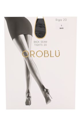 Женские капроновые колготки OROBLU черного цвета по цене 1310 руб., арт. V0BC01109 | Фото 1 Женские капроновые колготки OROBLU черного цвета, арт. V0BC01109 | Фото 1