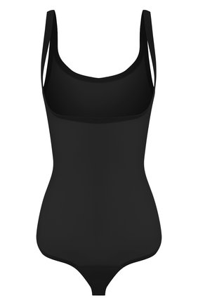 Женское полупрозрачное боди с круглым вырезом WOLFORD черного цвета, арт. 79042 | Фото 1 (Материал внешний: Синтетический материал; Женское Кросс-КТ: Боди-белье; Статус проверки: Проверена категория)