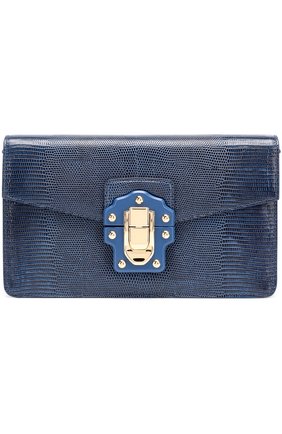 Женская сумка lucia из тисненой кожи DOLCE & GABBANA темно-синяя цвета, арт. 0116/BB6358/A1095 купить в ЦУМ | Фото №1 Сумка Lucia из тисненой кожи Dolce & Gabbana темно-синяя цвета | Фото №1
