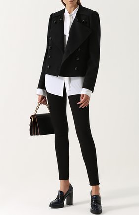Женская лаковые туфли с перемычкой TOD’S синего цвета по цене 39250 руб., арт. XXW41A0U370SHA1910 | Фото 2 Женская лаковые туфли с перемычкой TOD’S синего цвета, арт. XXW41A0U370SHA1910 | Фото 2