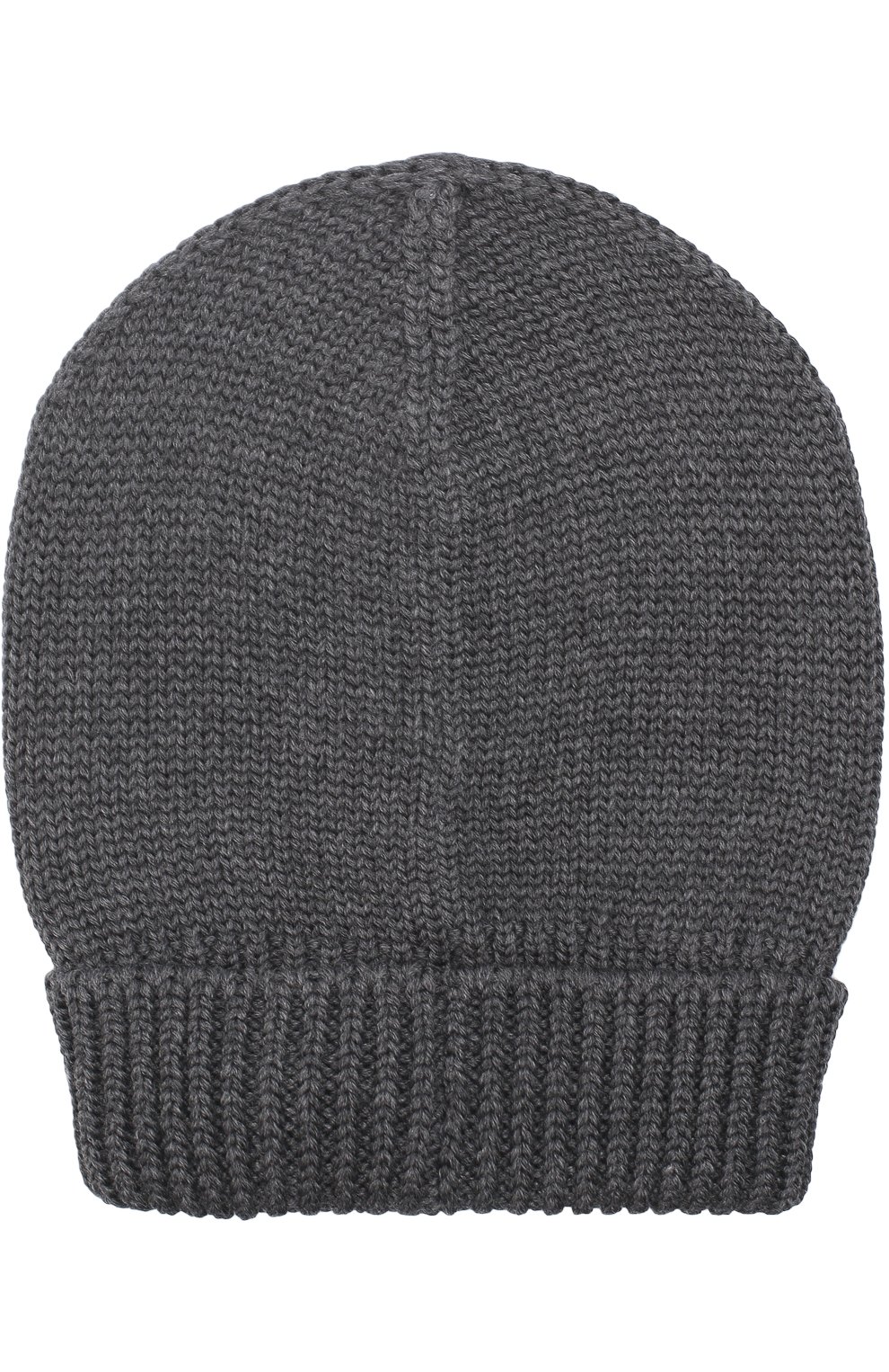 Шерстяная вязаная шапка Dolce & Gabbana, серого цвета, арт. 0135/GRH03K/F85K3 в ЦУМ | Фото №2 Шерстяная вязаная шапка Dolce & Gabbana серого цвета | Фото №2