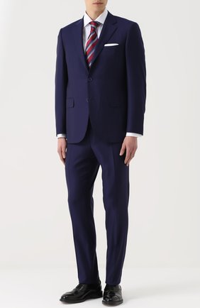 Мужская хлопковая сорочка BRIONI белого цвета по цене 62300 руб., арт. RCL9/PZ015/PG | Фото 2 Мужская хлопковая сорочка BRIONI белого цвета, арт. RCL9/PZ015/PG | Фото 2 (Длина (для топов): Стандартные; Рукава: Длинные; Материал внешний: Хлопок; Случай: Формальный; Принт: Однотонные; Манжеты: Под запонки; Воротник: Акула; Рубашки М: Под запонки)