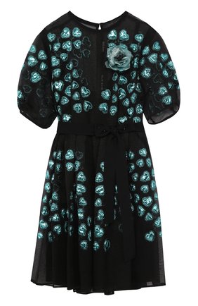 Женское черное приталенное шелковое мини-платье Elie Saab, арт. 8967 купить в ЦУМ | Фото №1 Приталенное шелковое мини-платье Elie Saab черное | Фото №1