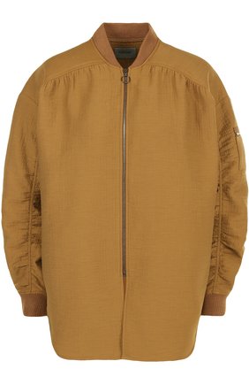 Женская бежевая бомбер свободного кроя на молнии Rachel Comey, арт. 45-310 F0AM купить в ЦУМ | Фото №1 Бомбер свободного кроя на молнии Rachel Comey бежевая | Фото №1