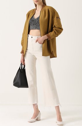 Женская бежевая бомбер свободного кроя на молнии Rachel Comey, арт. 45-310 F0AM купить в ЦУМ | Фото №1 Бомбер свободного кроя на молнии Rachel Comey бежевая | Фото №1