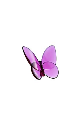 Статуэтка papillon BACCARAT фиолетового цвета, арт. 2 102 548 | Фото 1 (Статус проверки: Проверена категория; Ограничения доставки: fragile-2)