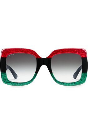 Женские солнцезащитные очки GUCCI разноцветного цвета по цене 28950 руб., арт. 0083 001 | Фото 2 Женские солнцезащитные очки GUCCI разноцветного цвета, арт. 0083 001 | Фото 2