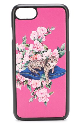 Кожаный чехол для iPhone 7 с принтом Dolce & Gabbana, цвет , арт. 0130/EP0066/AC799 в ЦУМ | Фото №1 Кожаный чехол для iPhone 7 с принтом Dolce & Gabbana | Фото №1