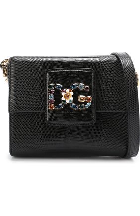 Женская сумка dg millennials DOLCE & GABBANA черная цвета, арт. 0116/BB6391/A1095 купить в ЦУМ | Фото №5 Сумка DG Millennials Dolce & Gabbana черная цвета | Фото №5