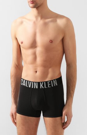 Мужские хлопковые боксеры CALVIN KLEIN черного цвета по цене 3865 руб., арт. NB1042A | Фото 2 Мужские хлопковые боксеры CALVIN KLEIN черного цвета, арт. NB1042A | Фото 2