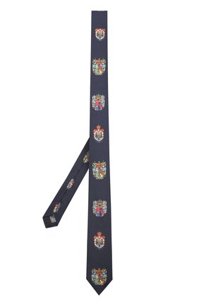 Шелковый галстук с принтом Dolce & Gabbana, темно-синего цвета, арт. 0135/GT149E/G0SVJ в ЦУМ | Фото №2 Шелковый галстук с принтом Dolce & Gabbana темно-синего цвета | Фото №2