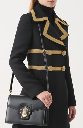 Женская сумка lucia DOLCE & GABBANA черная цвета, арт. 0116/BB6350/AI285 купить в ЦУМ | Фото №5 Сумка Lucia Dolce & Gabbana черная цвета | Фото №5
