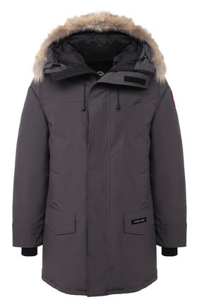Мужская пуховая парка langford с меховой отделкой CANADA GOOSE серого цвета по цене 115500 руб., арт. 2062M | Фото 1 Мужская пуховая парка langford с меховой отделкой CANADA GOOSE серого цвета, арт. 2062M | Фото 1