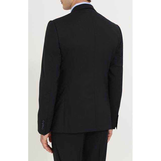 Шерстяной костюм с пиджаком на двух пуговицах Dolce&Gabbana 2274443
