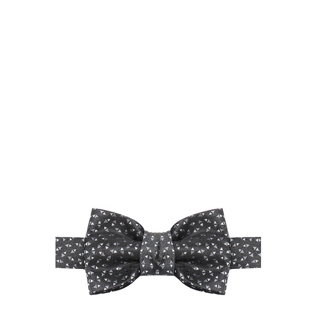 Шелковый галстук-бабочка с узором Lanvin 2280049