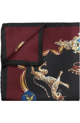 Мужской разноцветный шелковый платок с принтом Dolce & Gabbana, арт. 0135/GR412E/G0WSU купить в ЦУМ | Фото №1 Шелковый платок с принтом Dolce & Gabbana разноцветный | Фото №1