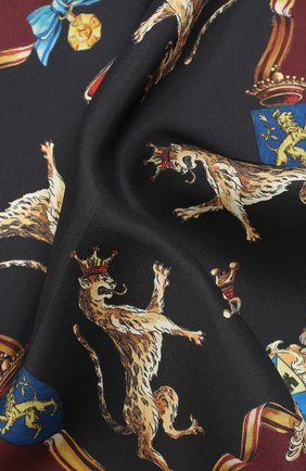Мужской разноцветный шелковый платок с принтом Dolce & Gabbana, арт. 0135/GR412E/G0WSU купить в ЦУМ | Фото №3 Шелковый платок с принтом Dolce & Gabbana разноцветный | Фото №3