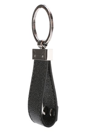Мужские черный кожаный брелок для ключей Dolce & Gabbana, арт. 0115/BP1371/AI359 купить в ЦУМ | Фото №2 Кожаный брелок для ключей Dolce & Gabbana черный | Фото №2