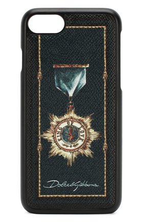 Кожаный чехол для iPhone 7 с принтом Dolce & Gabbana , цвет , арт. 0115/BP2235/AI475 в ЦУМ | Фото №1 Кожаный чехол для iPhone 7 с принтом Dolce & Gabbana | Фото №1