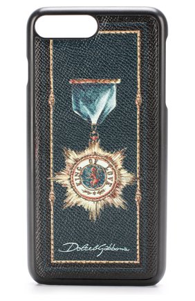 Кожаный чехол для iPhone 7 Plus с принтом Dolce & Gabbana, цвет , арт. 0115/BP2236/AI475 в ЦУМ | Фото №1 Кожаный чехол для iPhone 7 Plus с принтом Dolce & Gabbana | Фото №1
