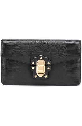 Женская сумка lucia из тисненой кожи DOLCE & GABBANA черная цвета, арт. 0116/BB6358/A1095 купить в ЦУМ | Фото №1 Сумка Lucia из тисненой кожи Dolce & Gabbana черная цвета | Фото №1