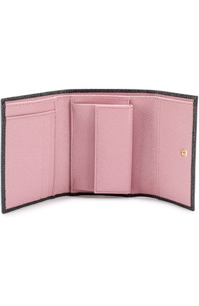 Кожаное портмоне с цветочным принтом Dolce & Gabbana, черного цвета, арт. 0116/BI0924/AI558 в ЦУМ | Фото №3 Кожаное портмоне с цветочным принтом Dolce & Gabbana черного цвета | Фото №3