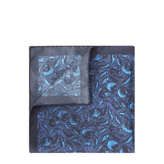 фото Шелковый платок с принтом kiton
