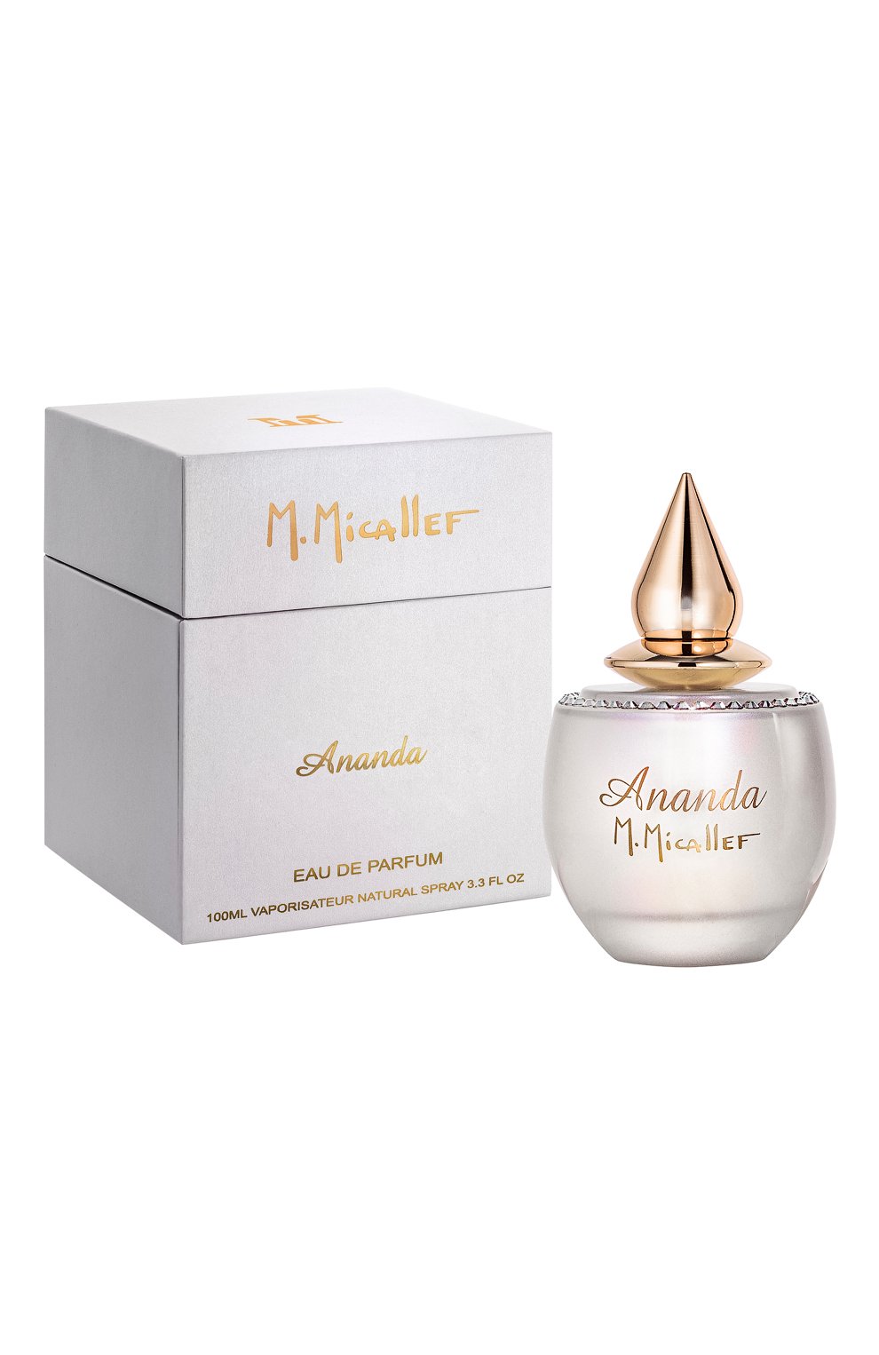 Парфюмерная вода ananda (100ml) M. MICALLEF бесцветного цвета, арт. 3760060775146 | Фото 1 (Статус проверки: Проверена категория; Ограничения доставки: flammable)