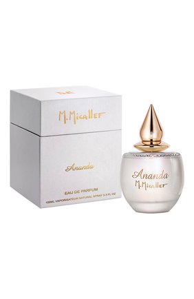 Парфюмерная вода ananda (100ml) M. MICALLEF бесцветного цвета по цене 24800 руб., арт. 3760060775146 | Фото 1 Парфюмерная вода ananda (100ml) M. MICALLEF бесцветного цвета, арт. 3760060775146 | Фото 1 (Статус проверки: Проверена категория; Ограничения доставки: flammable)