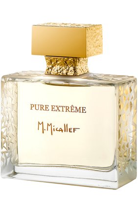 Парфюмерная вода pure extreme (100ml) M. MICALLEF бесцветного цвета по цене 24800 руб., арт. 3760231050959 | Фото 1 Парфюмерная вода pure extreme (100ml) M. MICALLEF бесцветного цвета, арт. 3760231050959 | Фото 1 (Статус проверки: Проверена категория; Ограничения доставки: flammable)