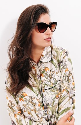 Женские коричневые солнцезащитные очки Dolce & Gabbana, арт. 4311-502/13 купить в ЦУМ | Фото №2 Солнцезащитные очки Dolce & Gabbana коричневые | Фото №2