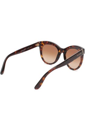 Женские коричневые солнцезащитные очки Dolce & Gabbana, арт. 4311-502/13 купить в ЦУМ | Фото №4 Солнцезащитные очки Dolce & Gabbana коричневые | Фото №4