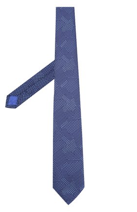 Шелковый галстук с узором Turnbull & Asser, голубого цвета, арт. TIE002-BB206 в ЦУМ | Фото №1 Шелковый галстук с узором Turnbull & Asser голубого цвета | Фото №1