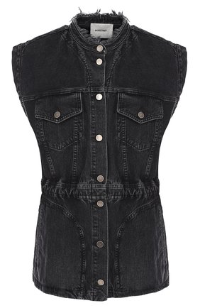 Женский черный джинсовый приталенный жилет Rachel Comey, арт. 47-700 DENIM купить в ЦУМ | Фото №1 Джинсовый приталенный жилет Rachel Comey черный | Фото №1