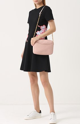 Женская розовая сумка alexa на цепочке Tory Burch, арт. 39011 купить в ЦУМ | Фото №1 Сумка Alexa на цепочке Tory Burch розовая | Фото №1