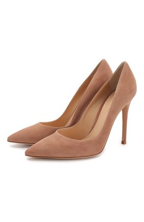 Замшевые туфли Gianvito 105 | Фото №1 Замшевые туфли Gianvito 105 | Фото №1