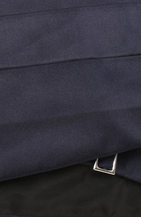 Мужской шелковый камербанд GIORGIO ARMANI темно-синего цвета по цене 34100 руб., арт. 360033/7P998 | Фото 3 Мужской шелковый камербанд GIORGIO ARMANI темно-синего цвета, арт. 360033/7P998 | Фото 3