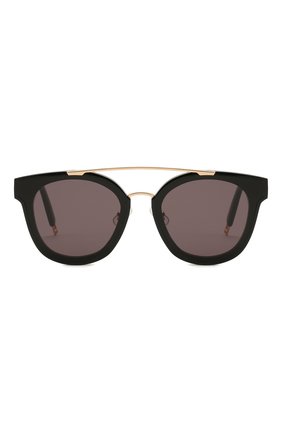 Женские солнцезащитные очки GENTLE MONSTER черного цвета по цене 23900 руб., арт. NEWT0NIC.S 01 | Фото 3 Женские солнцезащитные очки GENTLE MONSTER черного цвета, арт. NEWT0NIC.S 01 | Фото 3