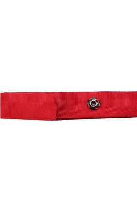 Галстук-бабочка в виде банта Dolce & Gabbana красного цвета, арт. 0131/LB1A47/LA269 в ЦУМ | Фото №2 Галстук-бабочка в виде банта Dolce & Gabbana красного цвета | Фото №2