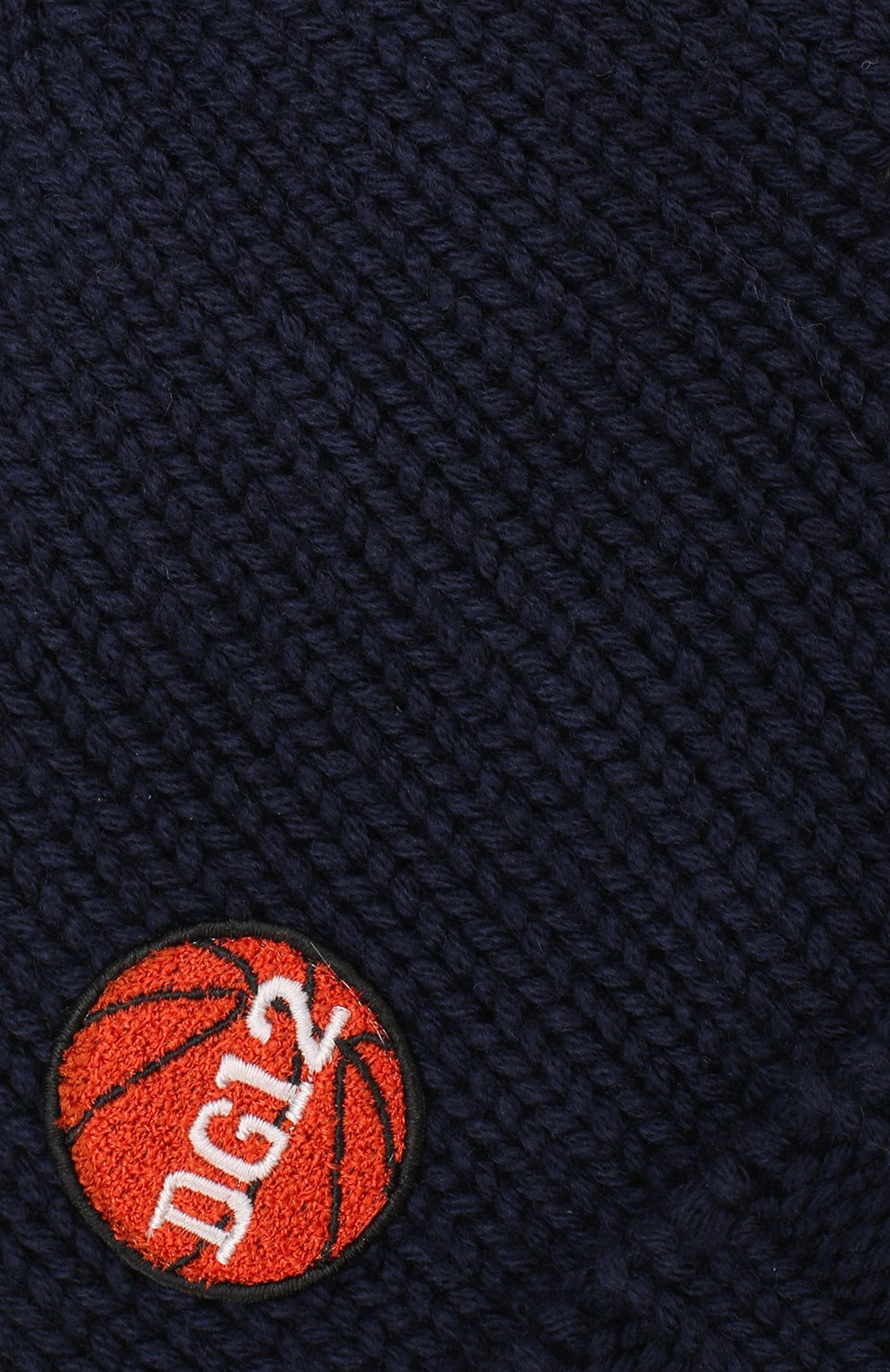 Шерстяная шапка с нашивками Dolce & Gabbana синего цвета, арт. 0131/LB3H60/LK5T0 в ЦУМ | Фото №3 Шерстяная шапка с нашивками Dolce & Gabbana синего цвета | Фото №3