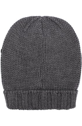 Шерстяная шапка с нашивками Dolce & Gabbana серого цвета, арт. 0131/LB3H60/LK5T0 в ЦУМ | Фото №2 Шерстяная шапка с нашивками Dolce & Gabbana серого цвета | Фото №2