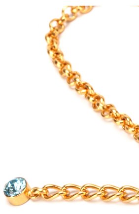Колье с подвеской и кристаллами Swarovski Dolce & Gabbana золотого цвета, арт. 0131/WNJ6J1/W1111 в ЦУМ | Фото №3 Колье с подвеской и кристаллами Swarovski Dolce & Gabbana золотого цвета | Фото №3