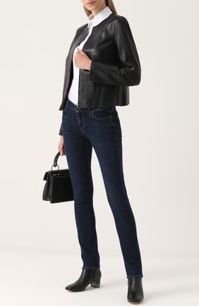 Женские черные кожаные ботильоны на устойчивом каблуке Tory Burch, арт. 39896 купить в ЦУМ | Фото №1 Кожаные ботильоны на устойчивом каблуке Tory Burch черные | Фото №1