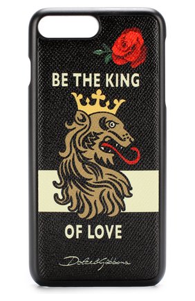Кожаный чехол для iPhone 7 Plus с принтом Dolce & Gabbana, цвет , арт. 0115/BP2236/AI475 в ЦУМ | Фото №1 Кожаный чехол для iPhone 7 Plus с принтом Dolce & Gabbana | Фото №1